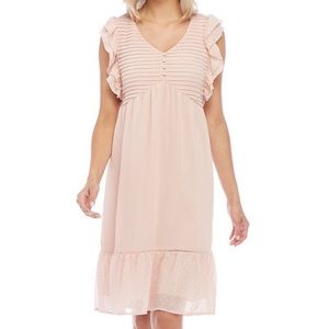 Kaari Blue NEW WITH TAGS Blush Midi Dress